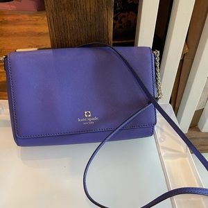 Authentic Kate Spade purple crossbody bag